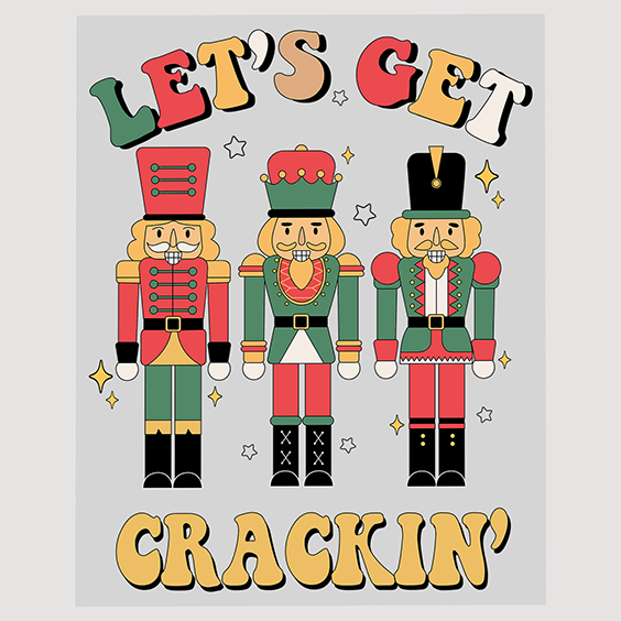 Nutcracker Soldiers Festive Ready to Press DTF Transfer